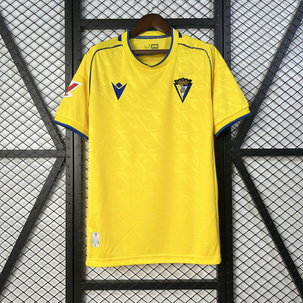 Cadiz 2025/26 home soccer jersey