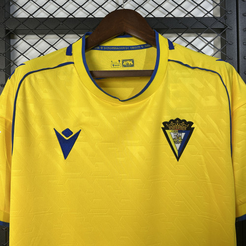 Cadiz 2025/26 home soccer jersey