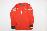2025/26 Portugal home nation league final long sleeve  Soccer jersey