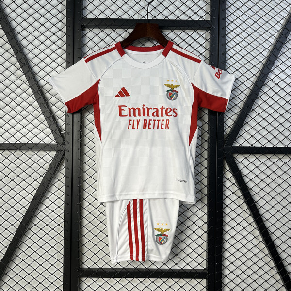 Benfica 2025/26 Third away kids Soccer jersey