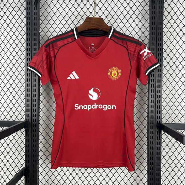 Manchester United  2025/26 woman home Soccer jersey