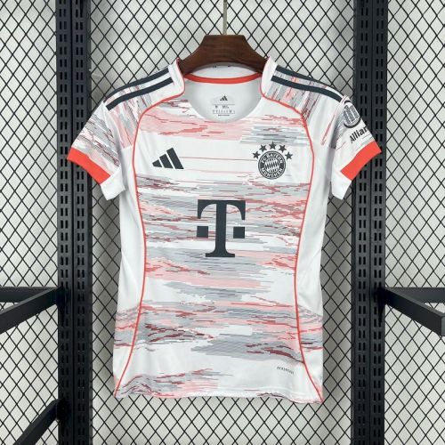 Bayern München  2025/26 woman Away Soccer jersey