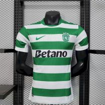 Sporting Lisbon  2025/26 home player version size S-2XL