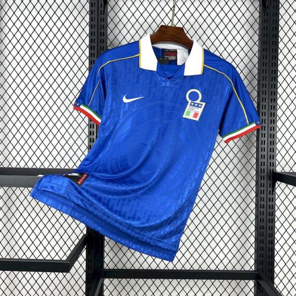 Retro Italy 1995 home soccer jerseys