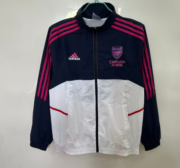 25-26 Arsenal black white pink Windbreaker