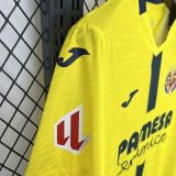Villarreal CF 2025/26 Home Jersey Size S-2XL