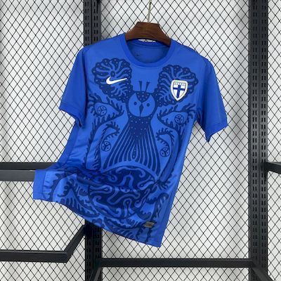 2025 Finland away soccer jersey size S-2XL