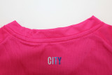 Manchester city 2025/26 Pink Goalkeeper soccer jersey