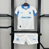 Olympique Marseille 2025/26 Home Kids Kit