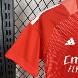Real Madrid 2025/26 Red goalkeeper Kids Kit