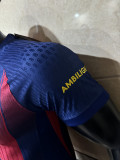 Barcelona 2025/26 home Player version jersey