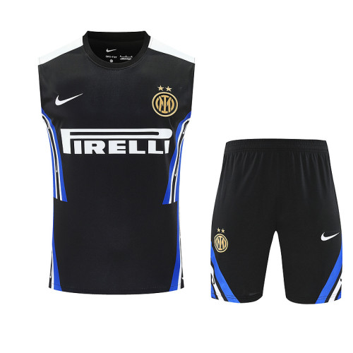 F.C. Internazionale Milano 2025/26 Black Vest suit