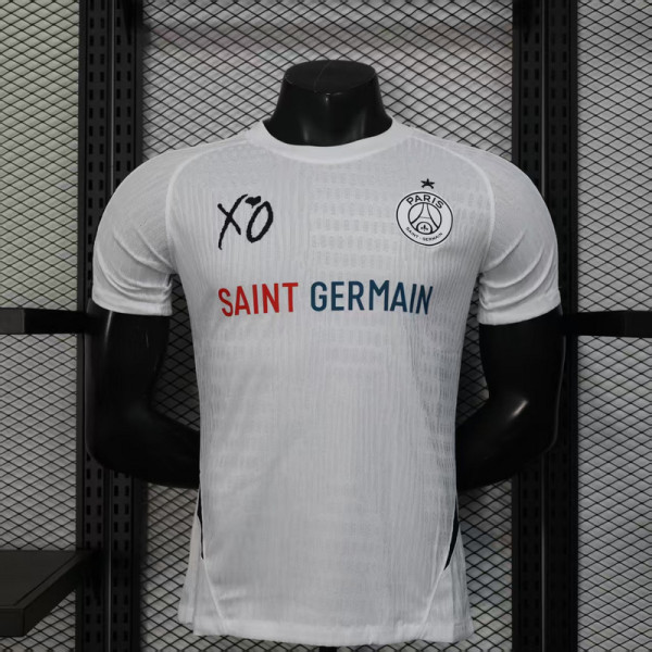 PSG Paris 2025/26 White Special Player Version soccer jersey size S-2XL