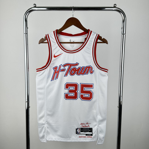 Houston Rockets 2025 City Editon  White DURANT #35