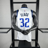 Dallas Mavericks  2023 White FLAGG #32