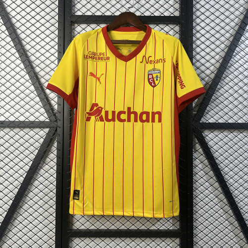 Lens  2025/26 Home  soccer jerseys Size S-2XL