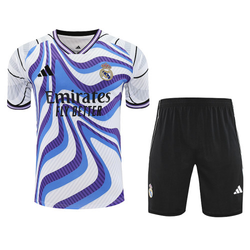 Real Madrid 2025/26 Blue And White training suit