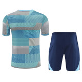Real Madrid 2025/26 Blue And Gray  training suit