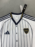 Boca Junior 2025/26 White baseball  Jersey