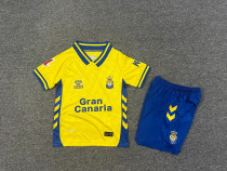 Las Palmas 2025/26 home Kids set soccer jerseys