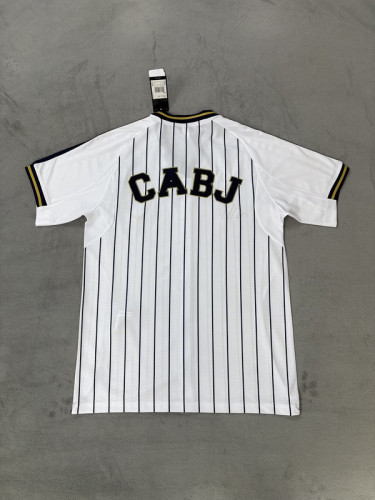 Boca Junior 2025/26 White baseball  Jersey