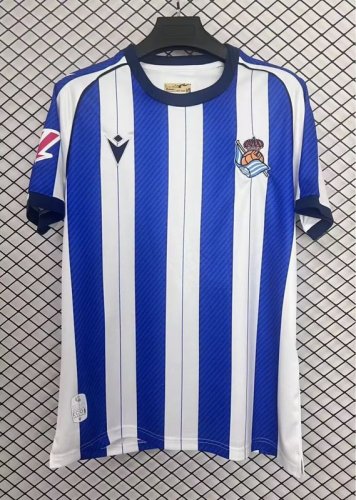 Real Sociedad 2025/26 Home  soccer jersey S-XXL