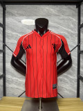 Manchester united  2025/26 red player version baseball  Jersey