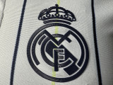 Real Madrid  2025/26 White player version baseball  Jersey