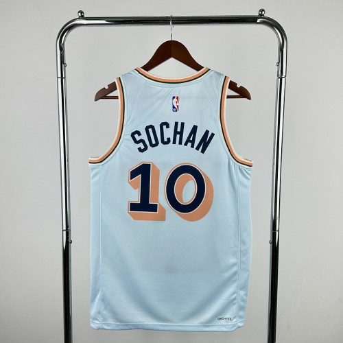 25th season Spurs City Edition No. 10 NBA Jersey