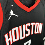 23rd season Rockets Flying Man No. 7 Durant NBA Jersey