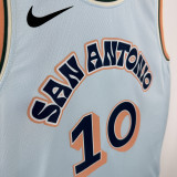25th season Spurs City Edition No. 10 NBA Jersey