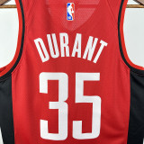 23rd season Rockets Red No. 35 Durant NBA Jersey
