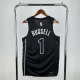 23rd season Nets Jumpman No. 1 Russell NBA Jersey