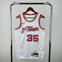 23rd season Rockets white No. 35 Durant NBA Jersey