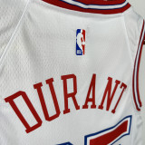 23rd season Rockets white No. 35 Durant NBA Jersey