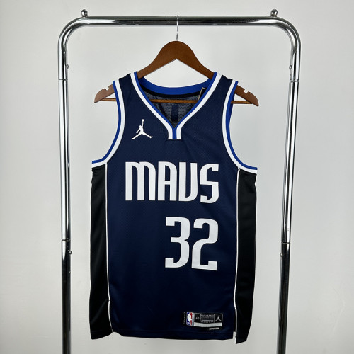 Mavericks Flying Man No. 32 Flagg NBA Jersey