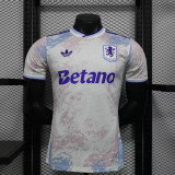 Aston Villa 2025/26 Third Away Player version Soccer jersey