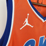 Thunder Flying Man No. 8 Williams NBA Jersey