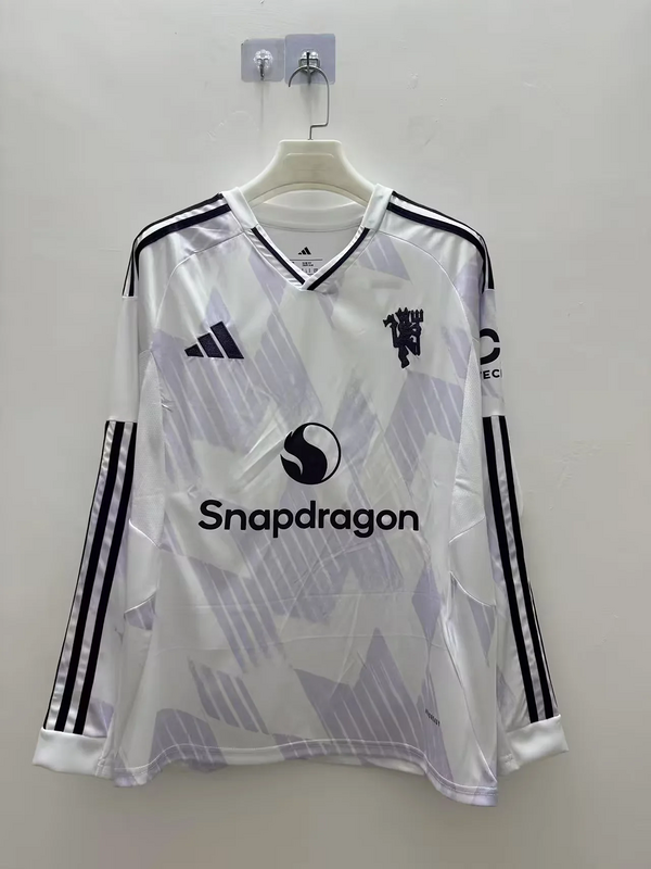 Manchester united 2025-26  away long sleeve  jersey  size S-2XL