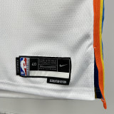 23rd season Thunder White No. 8 Williams NBA Jersey