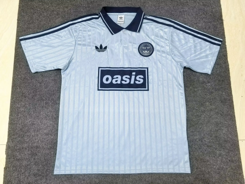 Adidas x Oasis 2025/26 Tour Jacquard light blue Jersey