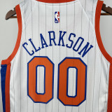 25 seasons Knicks City Edition Clarkson NBA Jersey