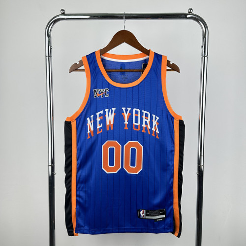 24 seasons Knicks City Edition Clarkson NBA Jersey
