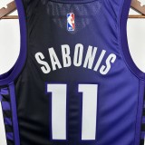 24th season Kings flying limited number 11 Sabonis NBA Jersey