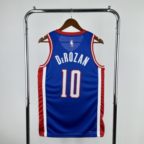25th season Kings City Edition No. 10 DeRozan NBA Jersey