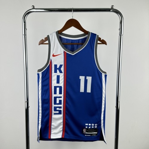 24th season Kings City Edition No. 11 Sabonis NBA Jersey