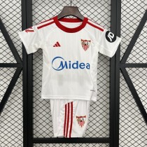 Sevilla FC 2025/26 home  Kids Kit