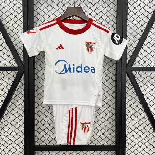 Sevilla FC 2025/26 home  Kids Kit