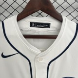 PSG  2025/26 White baseball  Jersey