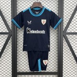 Athletic Bilbao 2025/26 away Kids set soccer jerseys
